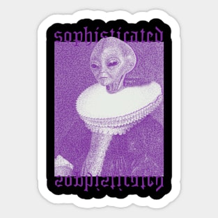 Alien 👽 portrait Sticker